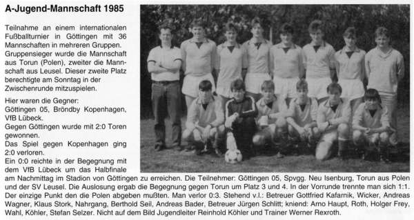 20 - 1985 A-Jugend
